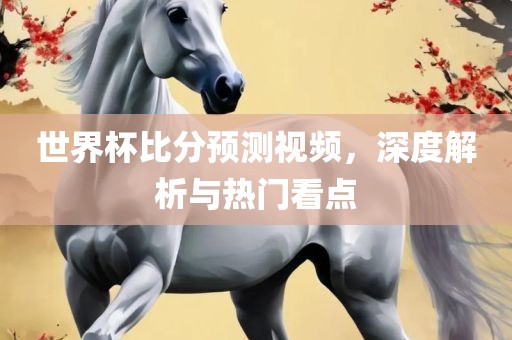 世界杯比分预测视频，深度解析与热门看点