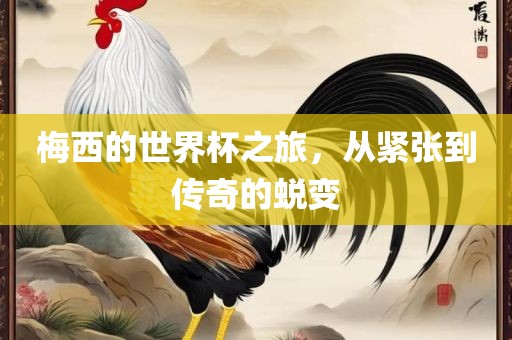 梅西的世界杯之旅，从紧张到传奇的蜕变