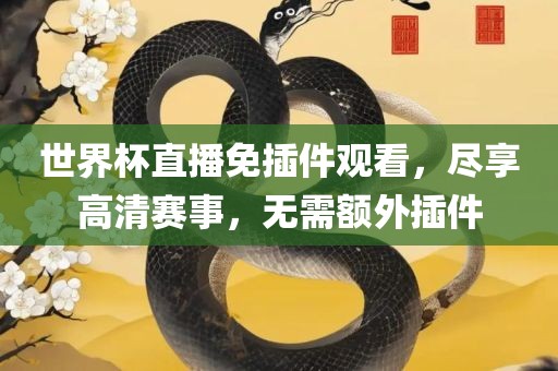 世界杯直播免插件观看，尽享高清赛事，无需额外插件