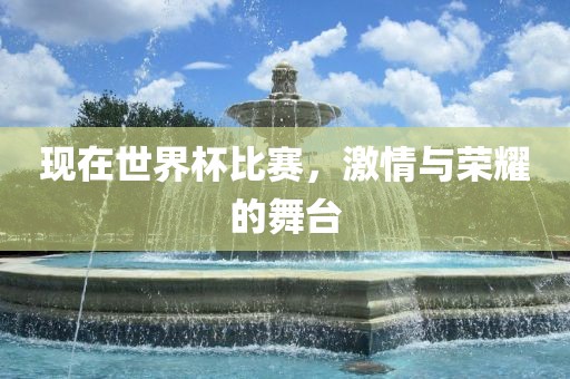 现在世界杯比赛，激情与荣耀的舞台