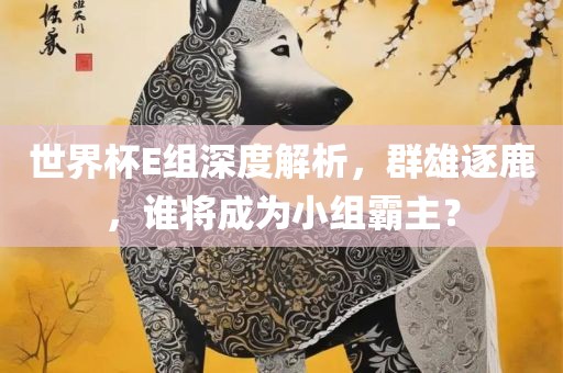 世界杯E组深度解析，群雄逐鹿，谁将成为小组霸主？