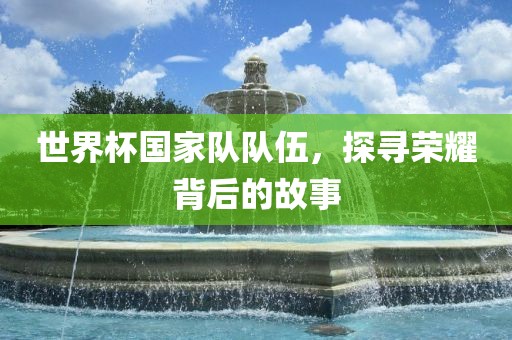 世界杯国家队队伍，探寻荣耀背后的故事