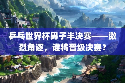 乒乓世界杯男子半决赛——激烈角逐，谁将晋级决赛？