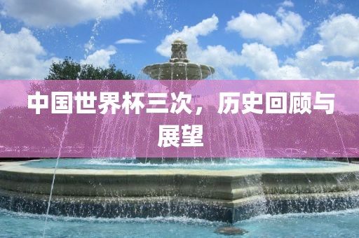 中国世界杯三次，历史回顾与展望