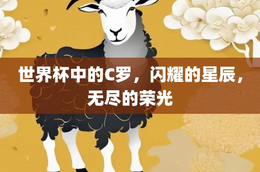 世界杯中的C罗，闪耀的星辰，无尽的荣光