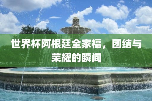 世界杯阿根廷全家福，团结与荣耀的瞬间