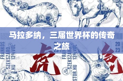 马拉多纳，三届世界杯的传奇之旅