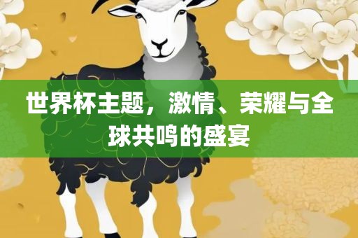 世界杯主题，激情、荣耀与全球共鸣的盛宴