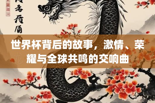 世界杯背后的故事，激情、荣耀与全球共鸣的交响曲