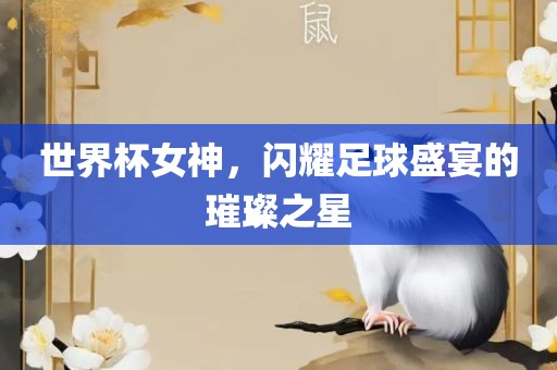 世界杯女神，闪耀足球盛宴的璀璨之星