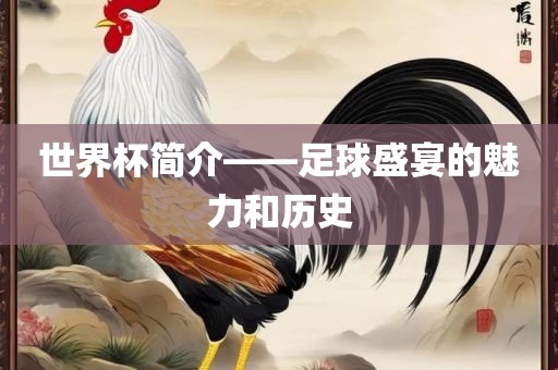 世界杯简介——足球盛宴的魅力和历史眉山市正发家政服务有限公司