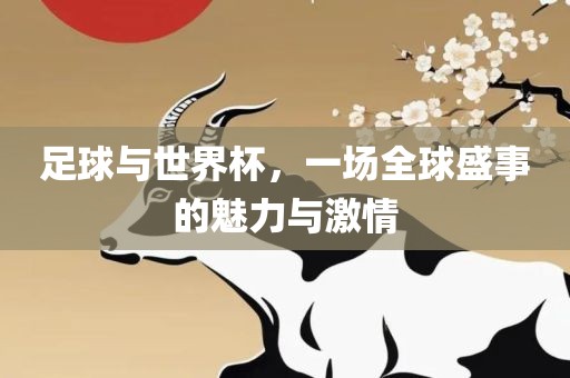 足球与世界杯，一场全球盛事的魅力与激情