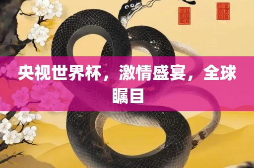 央视世界杯，激情盛宴，全球瞩目