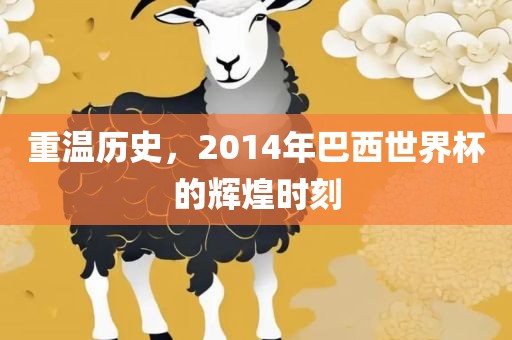 重温历史，2014年巴西世界杯的辉煌时刻