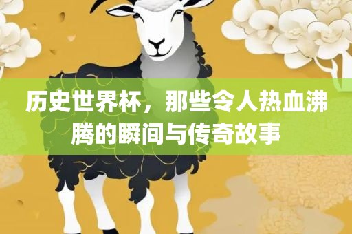 历史世界杯，那些令人热血沸腾的瞬间与传奇故事