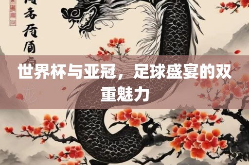 世界杯与亚冠，足球盛宴的双重魅力