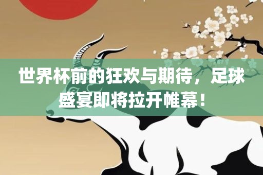世界杯前的狂欢与期待，足球盛宴即将拉开帷幕！