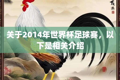 关于2014年世界杯足球赛，以下是相关介绍