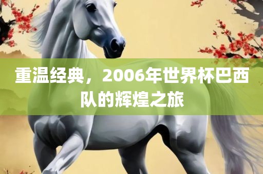 重温经典，2006年世界杯巴西队的辉煌之旅