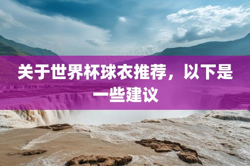 关于世界杯球衣推荐，以下是一些建议