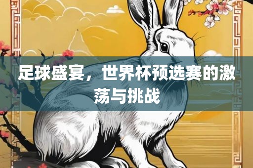 足球盛宴，世界杯预选赛的激荡与挑战
