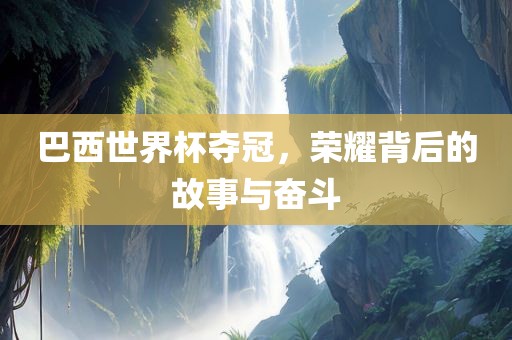 巴西世界杯夺冠，荣耀背后的故事与奋斗