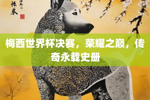 梅西世界杯决赛，荣耀之巅，传奇永载史册眉山市正发家政服务有限公司