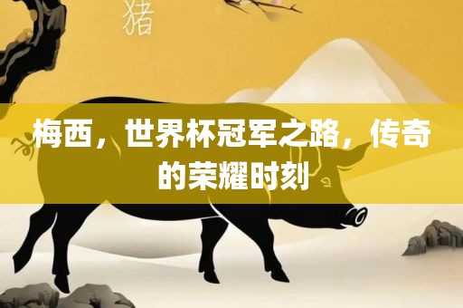 梅西，世界杯冠军之路，传奇的荣耀时刻眉山市正发家政服务有限公司