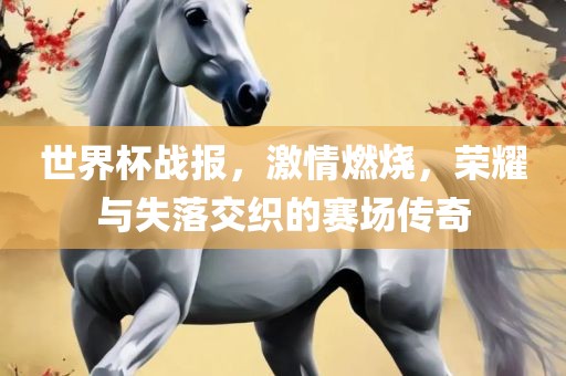 世界杯战报，激情燃烧，荣耀与失落交织的赛场传奇