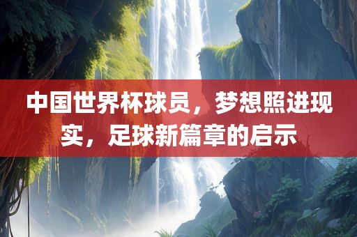 中国世界杯球员，梦想照进现实，足球新篇章的启示