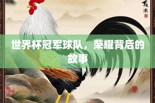 世界杯冠军球队，荣耀背后的故事眉山市正发家政服务有限公司