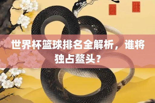 世界杯篮球排名全解析，谁将独占鳌头？眉山市正发家政服务有限公司
