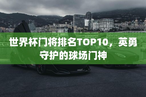 世界杯门将排名TOP10，英勇守护的球场门神眉山市正发家政服务有限公司