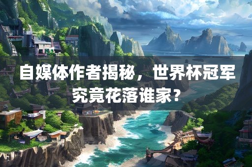 自媒体作者揭秘，世界杯冠军究竟花落谁家？