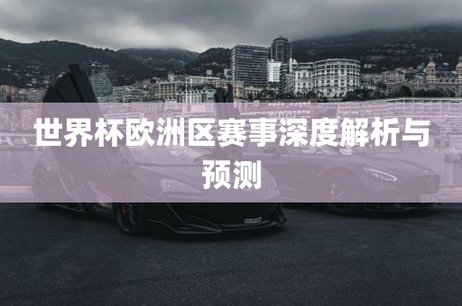 世界杯欧洲区赛事深度解析与预测