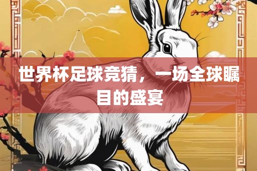 世界杯足球竞猜，一场全球瞩目的盛宴眉山市正发家政服务有限公司