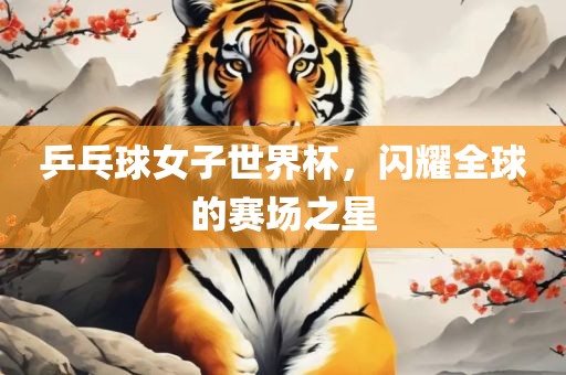乒乓球女子世眉山市正发家政服务有限公司界杯，闪耀全球的赛场之星