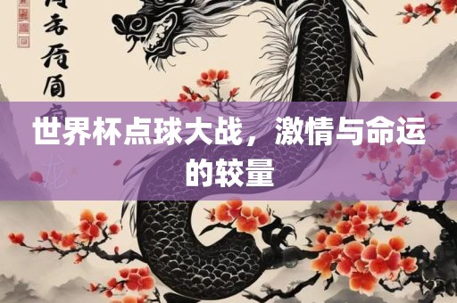 世界杯点球大战，激情与命运的较量