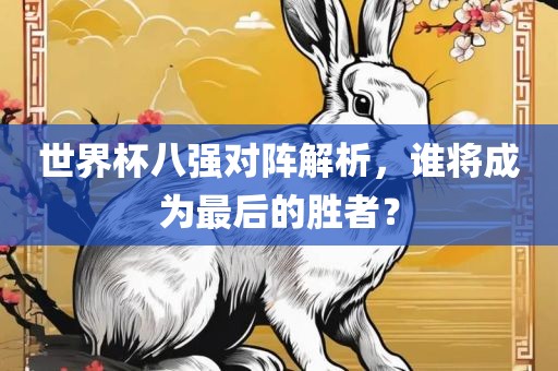 世界杯八强对阵解析，谁将成为最后的胜者？