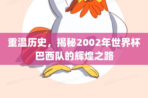重温历史，揭秘2002年世界杯巴西队的辉煌眉山市正发家政服务有限公司之路