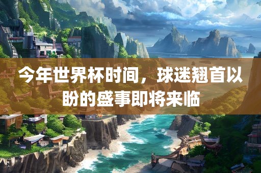 今年世界杯时间，球迷翘首以盼的盛事即将来临
