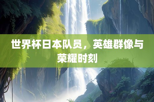 世界杯日本队员，英雄群像与荣耀时刻眉山市正发家政服务有限公司