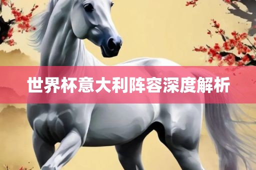 世界杯意大利阵容深度解析