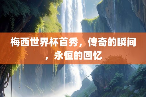 梅西世界杯首秀，传奇的瞬间，永恒的回忆