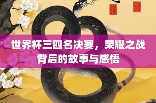世界杯三四名决赛，荣耀之战背后的故事与感悟
