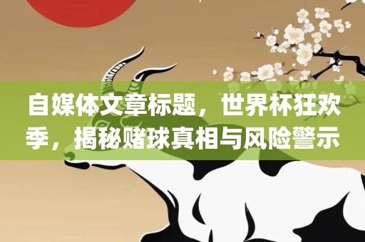 自媒体文章标题，世界杯狂欢季，揭秘赌球真相与风险警示