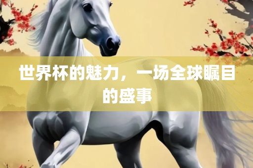 世界杯的魅力，一场全球瞩目的盛事眉山市正发家政服务有限公司
