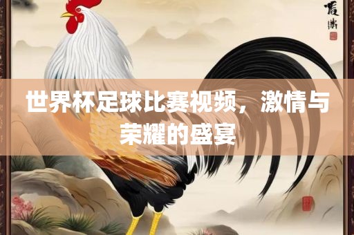 世界杯足球比赛视频，激情与荣耀的盛宴