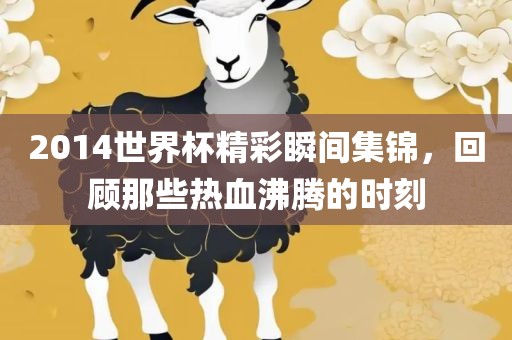 2014世界杯精彩瞬间集锦，回顾那些热血沸腾的时刻