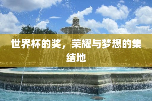世界杯的奖，荣耀与梦想的集结地